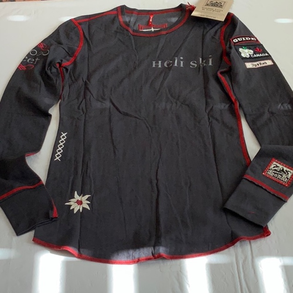 Alp-n-Rock HELI SKI Reversible Top - Charcoal